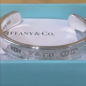 Tiffany & Co. Sterling Silver 1837 Cuff Bracelet (vintage/1997)